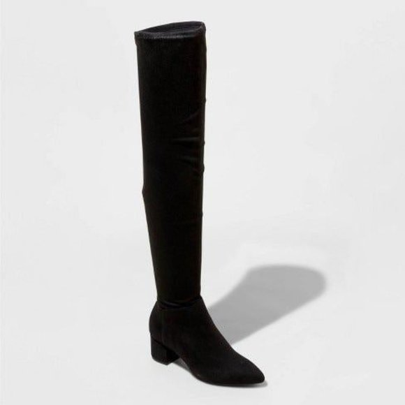 a new day Shoes - A New Day Naviah Heeled Over the Knee Boots 9.5